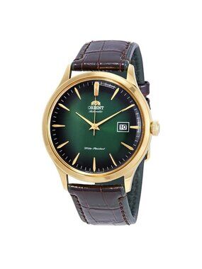 NWT Orient Bambino Version 4 Automatic Green Dial Men's Watch